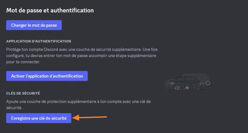 Comment ajouter une clé de sécurité à son compte Discord