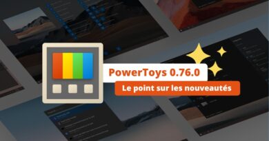 Le point sur les nouveautés de PowerToys 0.76