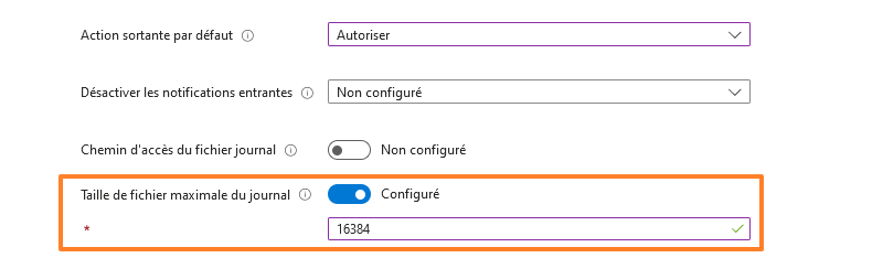 Microsoft Intune - Stratégie sécurité - Pare-feu Windows - 05