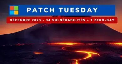 Microsoft Patch Tuesday Décembre 2023