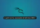 Nouveautés de Kali Linux 2023.4