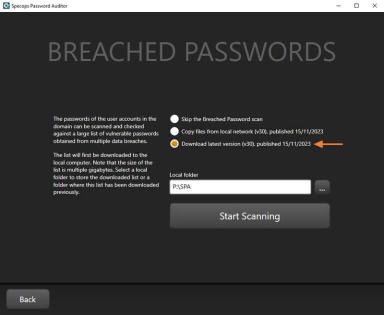 Identifier les mots de passe compromis dans l'Active Directory