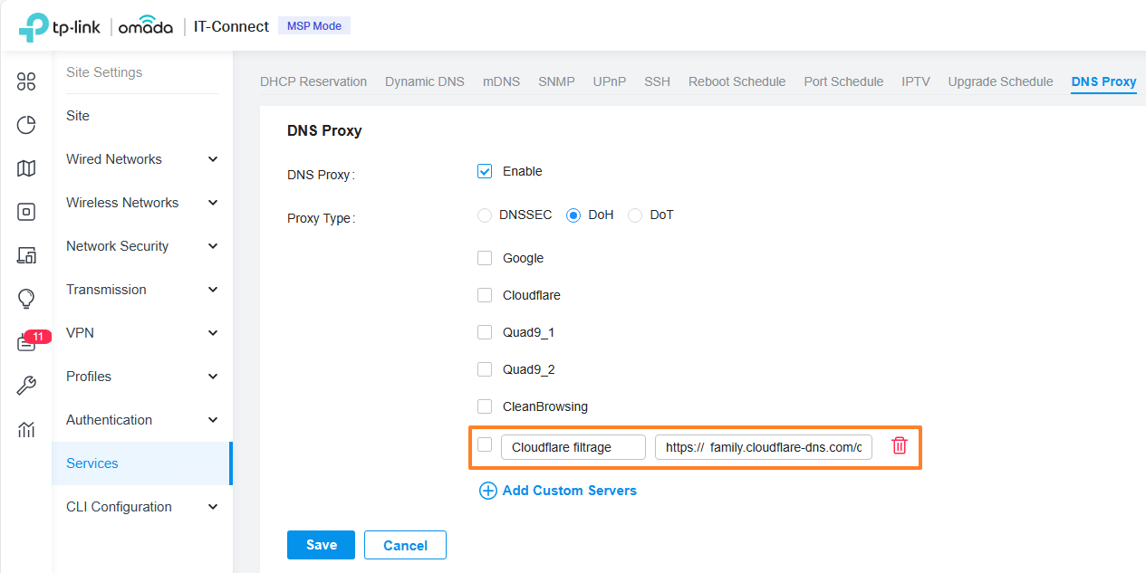 TP-Link Omada - DNS Proxy