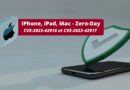 iPhone, iPad, Mac - Zero-Day CVE-2023-42916 et CVE-2023-42917