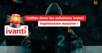Alerte sécurité Ivanti Connect Secure janvier 2024
