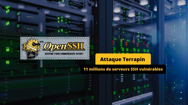Attaque Terrapin - 11 millions de serveurs SSH vulnérables