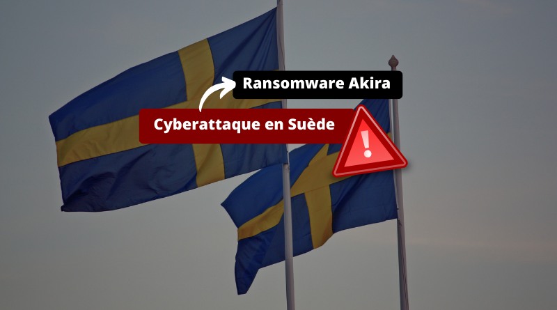 Cyberattaque suède ransomware Akira janvier 2024