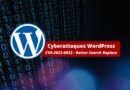 Cyberattaques WordPress - CVE-2023-6933 - Better Search Replace