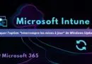 Intune bloquer option Interrompre les mises à jour Windows Update