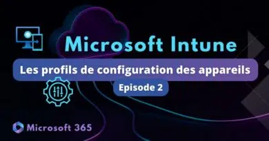 Intune profils de configuration