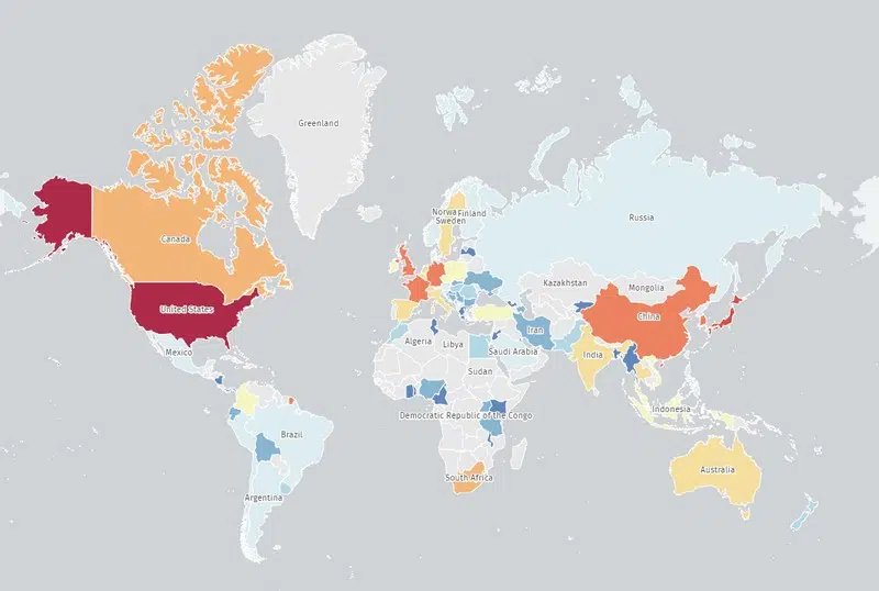 Ivanti CVE-2023-46805 et CVE-2024-21887 carte