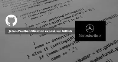 Mercedes-Benz - Jeton authentification exposé sur GitHub