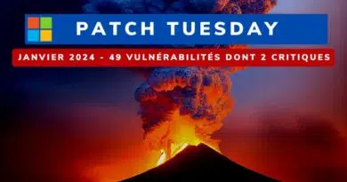Microsoft Patch Tuesday Janvier 2024
