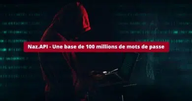 Naz.API - Une base de 100 millions de mots de passe