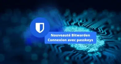 Nouveauté Bitwarden connexion avec passkeys