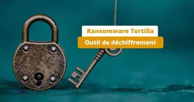 Outil de déchiffrement Ransomware Tortilla