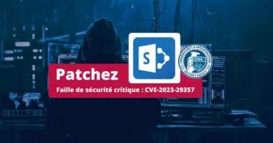 Patch sharepoint server faille de sécurité critique CVE-2023-29357