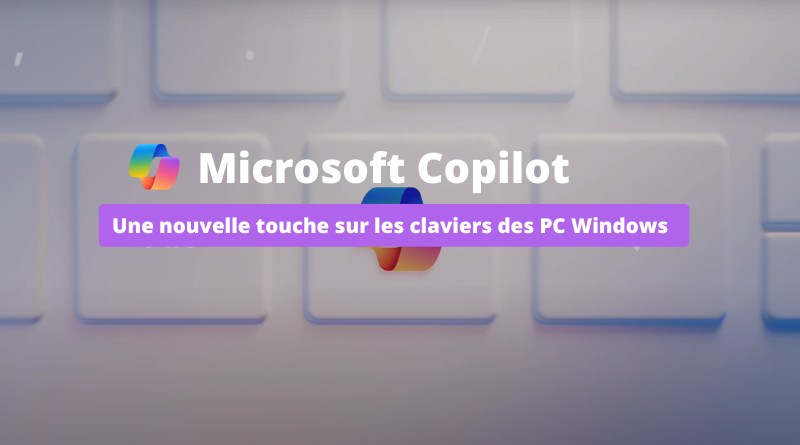 Touche Microsoft Copilot clavier PC Windows 11
