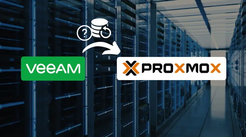Veeam sauvegarde Proxmox