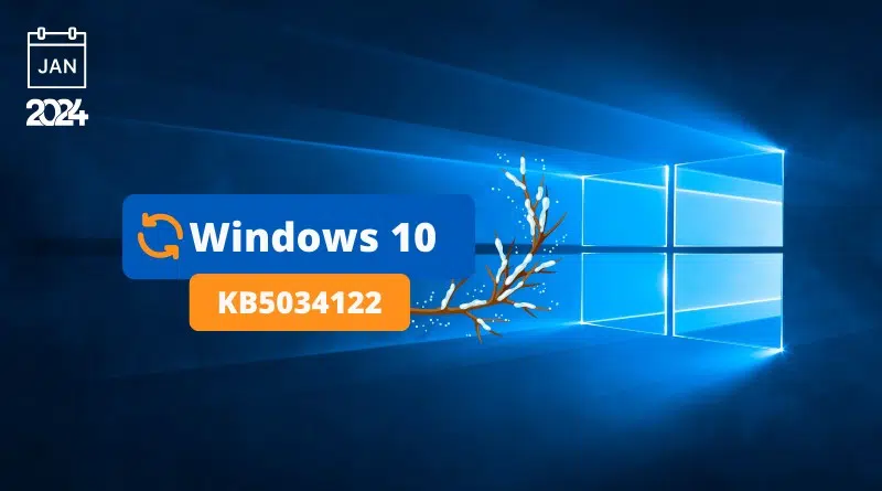 Windows 10 KB5034122