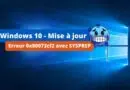 Windows 10 - Mise à jour erreur 0x80073cf2 avec SYSPREP