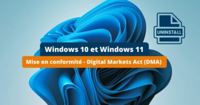Windows 11 DMA désinstaller applications natives Windows