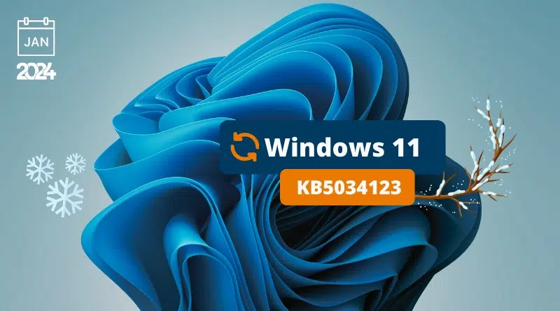 Windows 11 KB5034123