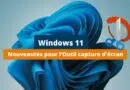 Windows 11 - Nouveautés pour l’Outil capture d'écran