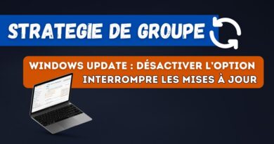 gpo windows update interrompre les mises à jour