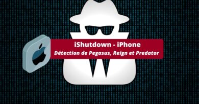 iPhone - iShutdown détection logiciels espions
