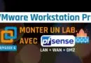 lab virtuel vmware workstation firewall pfsense