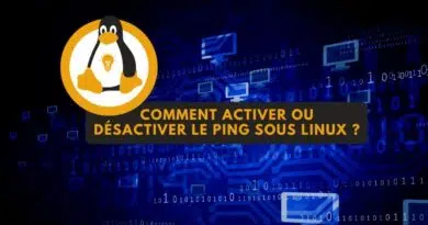 tuto bloquer ping linux