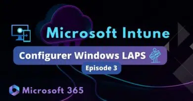 tuto intune windows laps