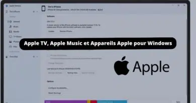 Apple TV Apple Music et Appareils Apple pour Windows