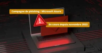 Campagne de phishing Microsoft Azure cadres et dirigeants
