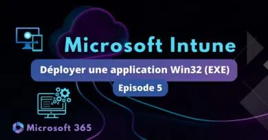 Déployer logiciel format EXE avec Intune
