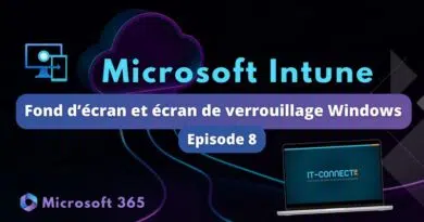 Déployer wallpaper et lock screen avec Intune