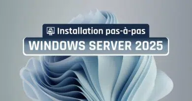 Installation Windows Server 2025