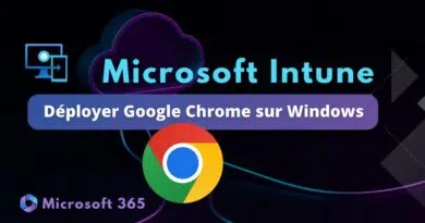 Installer Google Chrome avec Intune