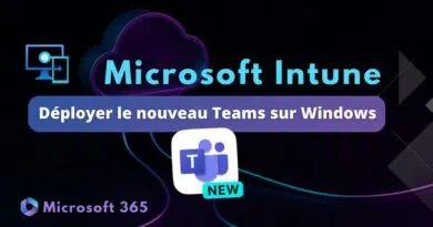 Installer nouveau Teams pour Windows avec Intune