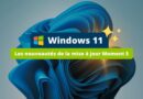 Nouveautés Windows 11 Moment 5