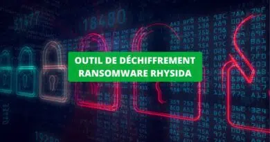 Outil de déchiffrement ransomware Rhysida