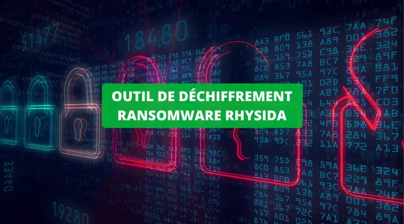 Outil de déchiffrement ransomware Rhysida