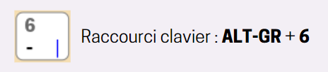 Raccourci clavier pipeline powershell