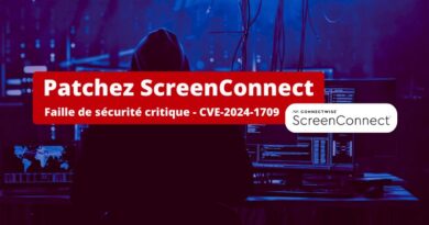 ScreenConnect - Faille de sécurité critique - CVE-2024-1709