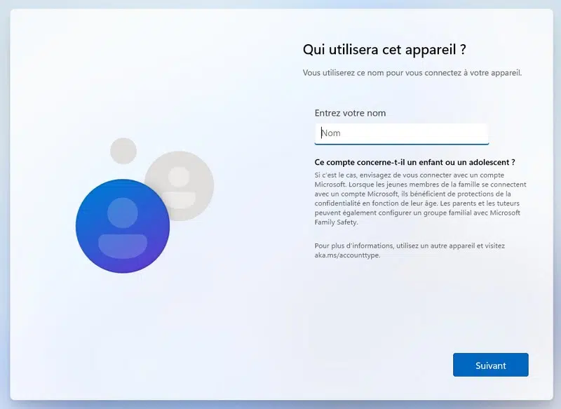 Windows 11 23H2 installation sans internet comment faire