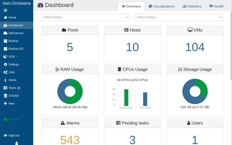 XCP-ng alternative à VMware ESXi
