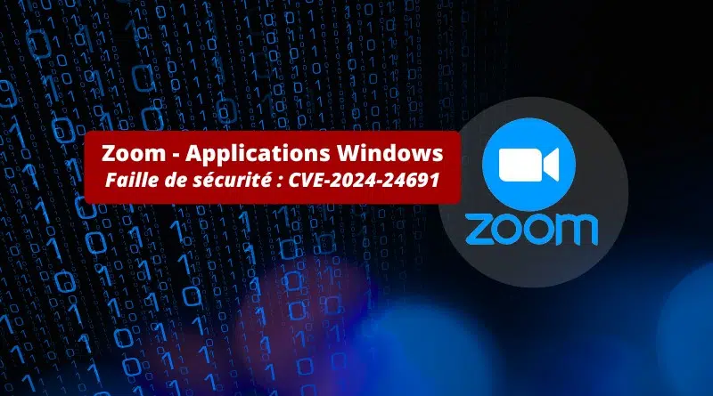 Zoom pour Windows - CVE-2024-24691