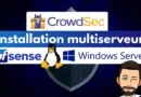 crowdsec multiserveur pfsense linux windows server