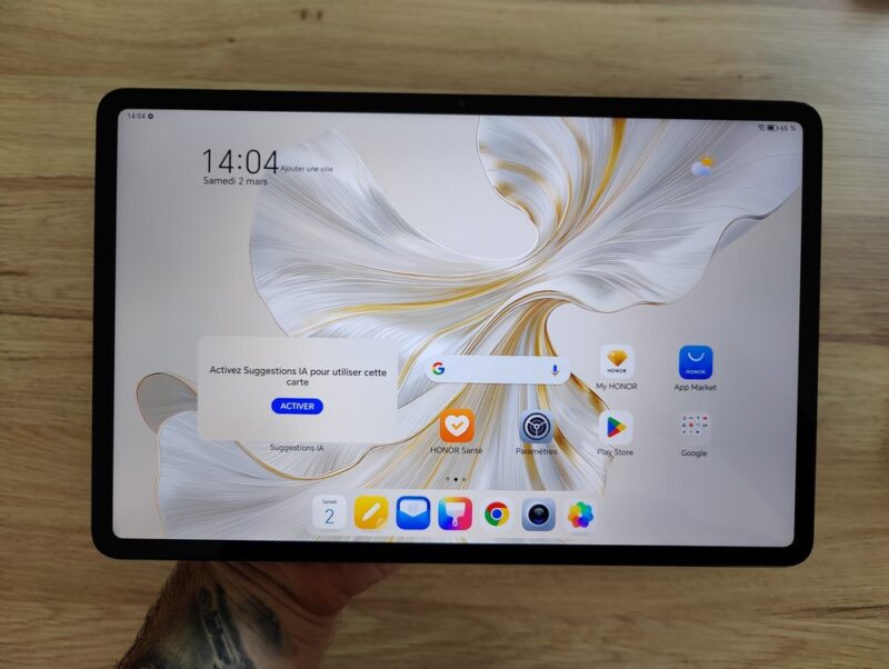 Avis tablette HONOR Pad 9